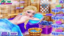Princess Elsa Frozen SPA Cosmetology Makeover  Game - Compilation