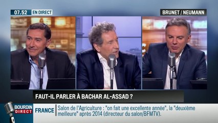 Brunet & Neumann : Lutte contre Daech : Faut-il renouer le dialogue avec Bachar al-Assad ? - 02/03
