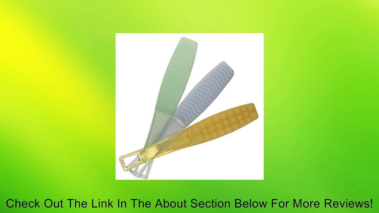 Large Pedicure Callus Remover Foot File (Set of 6) Review