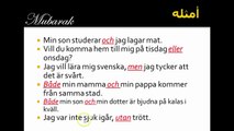 تعلم السويدية - درس مهم أدوات الربط أو الوصل - مثل och , eller , för , att