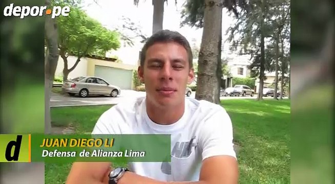 Alianza Lima: Juan Diego Li quiere seguirle los pasos a Claudio Pizarro (VIDEO)