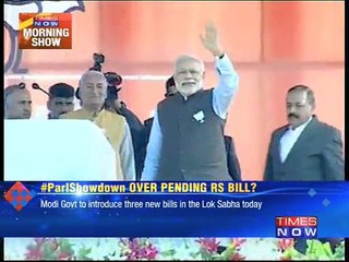 Showdown on pending RS bills1