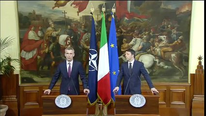 下载视频: Renzi riceve il Segretario Generale della Nato, Jens Stoltenberg