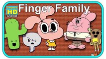 Finger Family Rhymes The Amazing World of Gumball Cartoon - Finger Family Children Nursery Rhymes