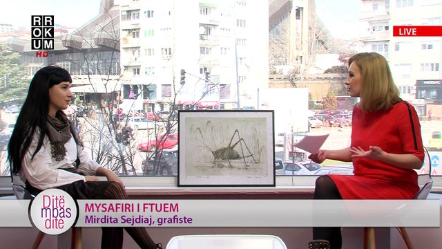 Ditë mbas Dite - Mysafiri i Ftuem: Mirdita Sejdiaj, grafiste