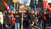 Pompei (NA) - Protesta nazionale delle Guide Turistiche -live- (02.03.15)