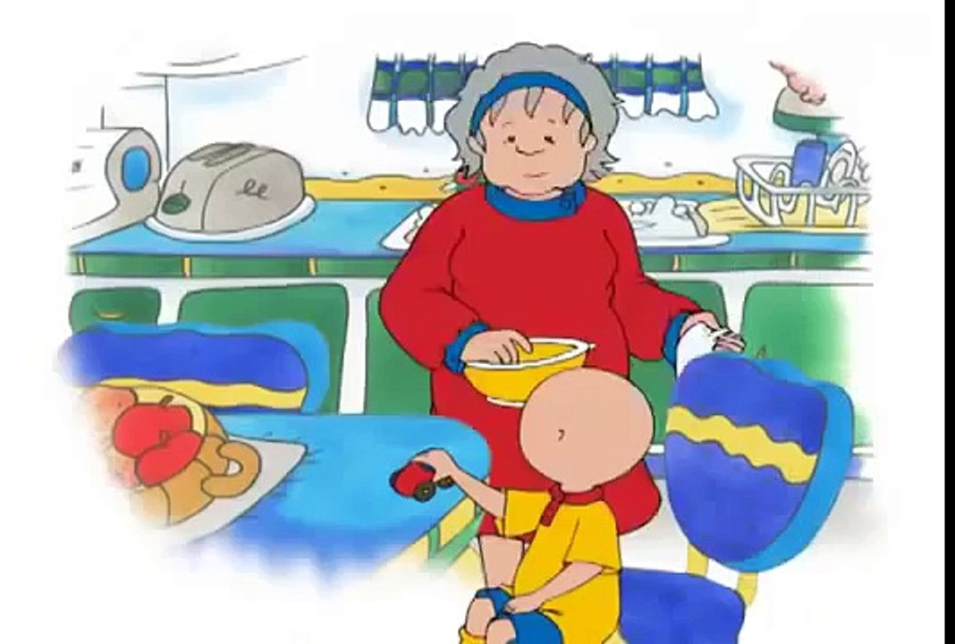 Caillou Dances With Grandma About A Week Ago