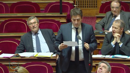 Mathieu Darnaud s'oppose au gaz de schiste lors de l'examen du projet de loi relatif à la transition énergétique