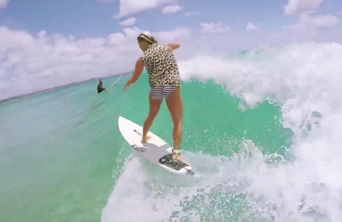Dimity Stoyle is carving at Snappers