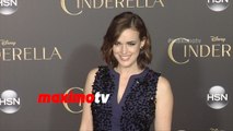 Cinderella World Premiere: Elizabeth Henstridge Red Carpet Arrivals