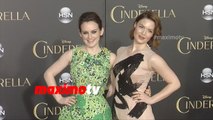 Cinderella World Premiere: Sophie McShera and Holliday Grainger Red Carpet