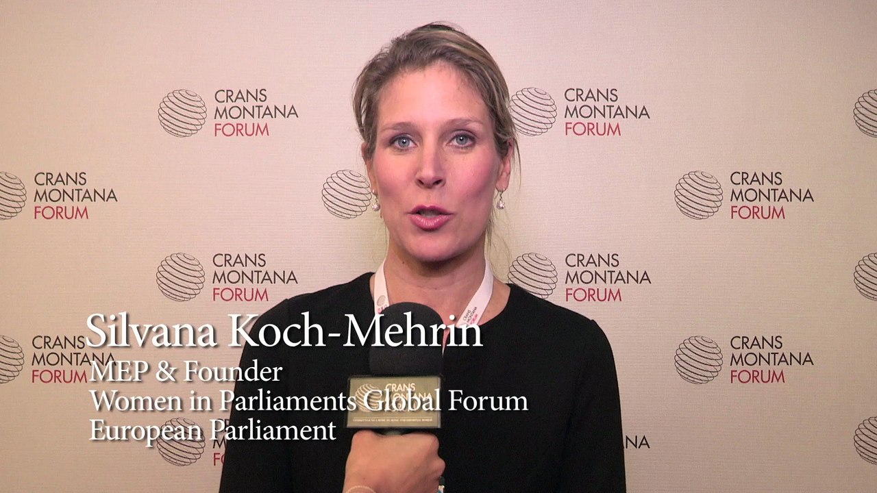 SILVANA KOCH-MEHRIN - Crans Montana Forum (Jean-Paul Carteron) - African Women's Forum