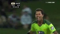 Wahab Riaz Perfect Yorker to James Franklin - Video Dailymotion
