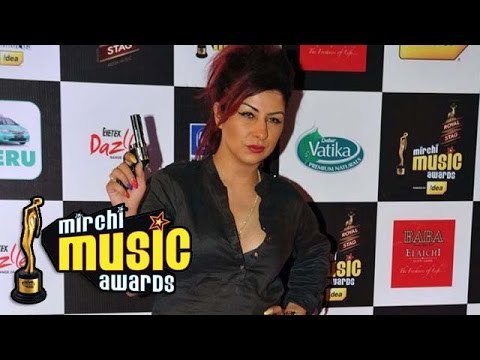 Hard Kaur At Mirchi Music Awards 2015