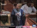 Dunya News-Sharjeel Memon gets Angry On using Word' Interior Sindh' by Nusrat Sahar Abbasi