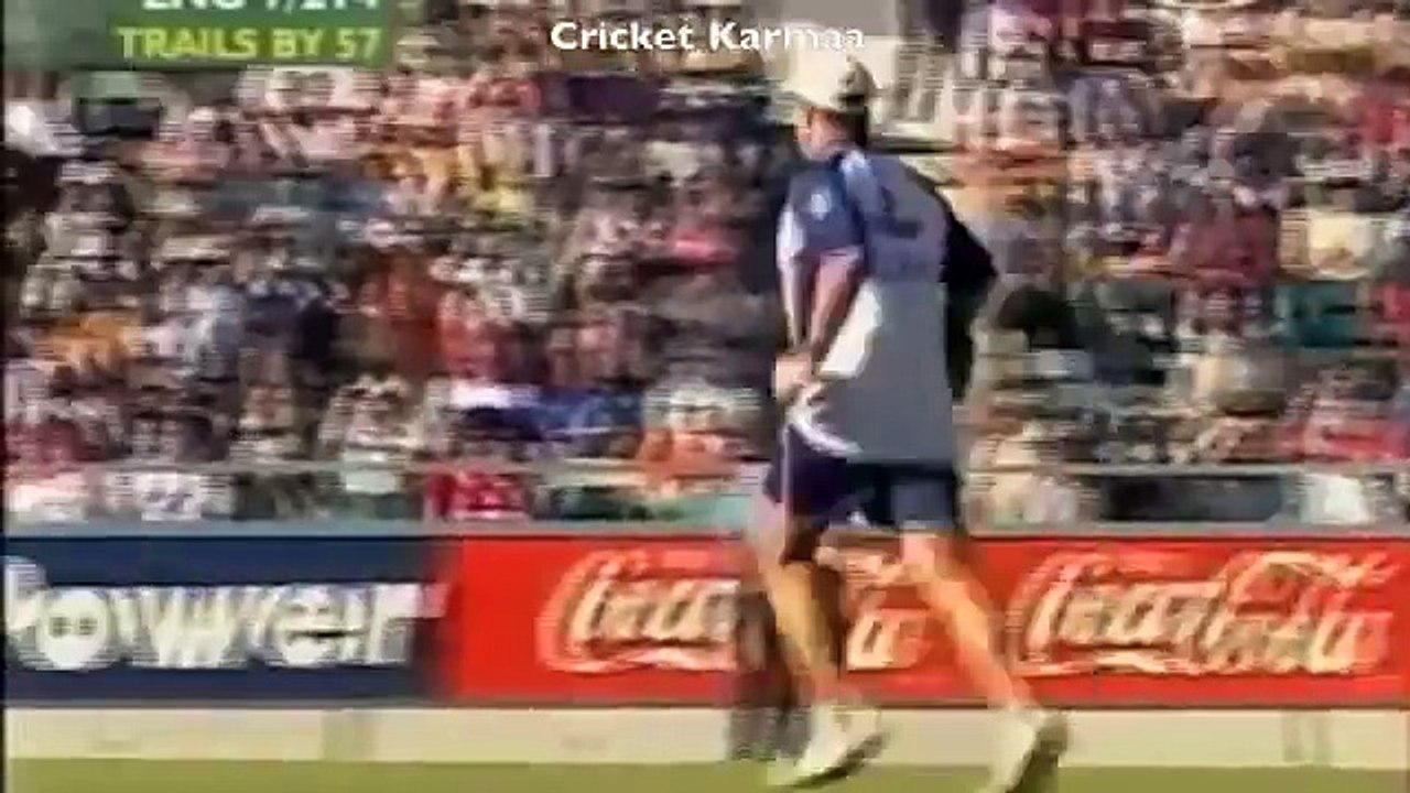 BrettLee Smashed Tudor's skull