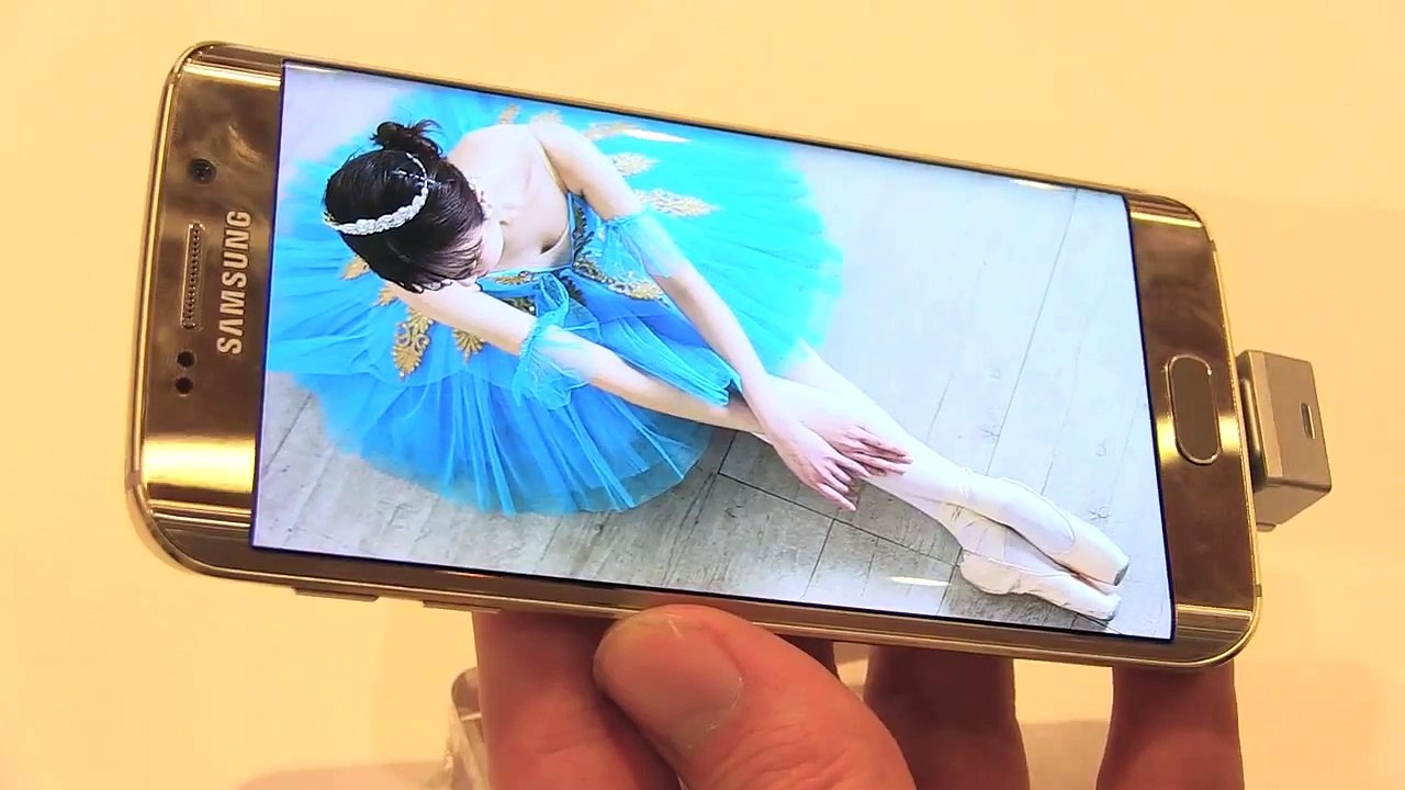 MWC 2015 : Galaxy S6 Edge, un air d'iPhone 6 sur les bords