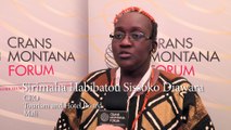 SIRIMAHA HABIBATOU SISSOKO DIAWARA - Crans Montana Forum (Jean-Paul Carteron) - African Women's Forum