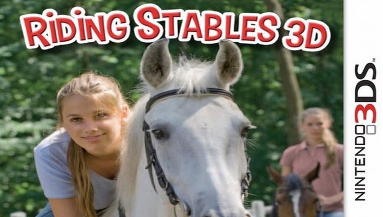 Riding Stables 3D Gameplay (Nintendo 3DS) [60 FPS] [1080p]