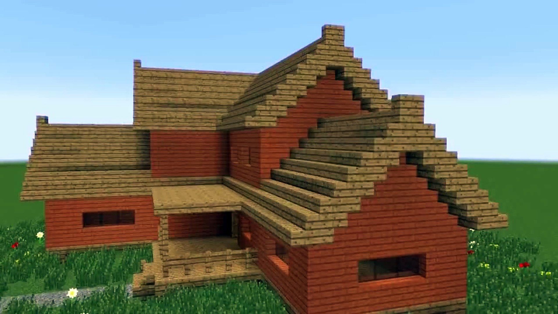 Minecraft House 2 ماين كرافت تصاميم بيوت 2 Video Dailymotion
