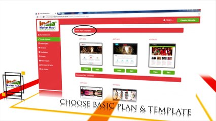 Create Website in Rs.499* at IndiaMarketHub - Simple Step By Step