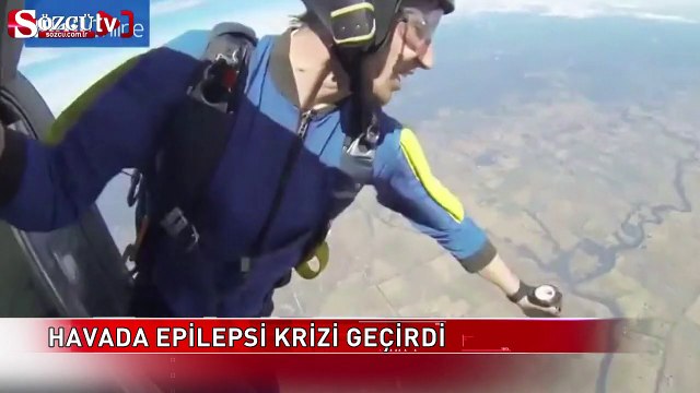 12000 FT yükseklikte kriz geçirdi