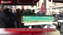 Büyük usta Yaşar Kemal son yolculuğuna uğurlanıyor