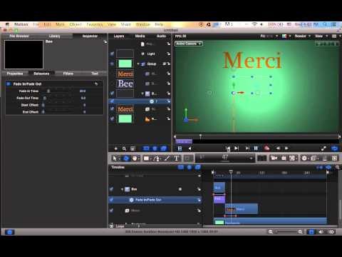 สอน kinetic typography slide text in motion 5