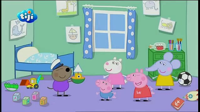 Peppa pig (cochon) Francais: Capitaine Papa Dog