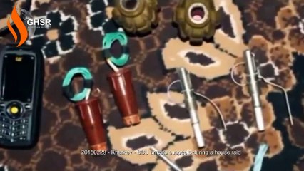 20150229 - Kharkov - SBU arrests suspects during a house raid