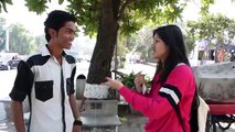 Girl Asking To Kiss Strangers In INDIA - What Happens Next Was Just Stunning