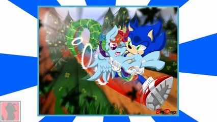My Little Pony (MLP) Rainbow Dash Vs Sonic