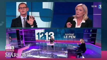 Marine Le Pen met au défi un journaliste de trouver un jour où elle a parlé de "communautés"