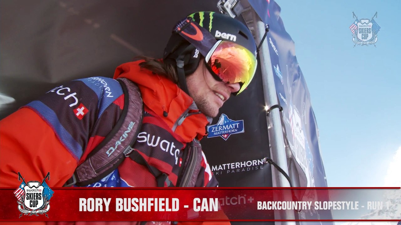 Rory BUSHFIELD (CAN)  - Backcountry Slopestyle run 1 - Swatch Skiers Cup 2015