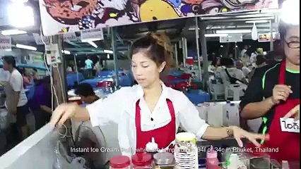 Filipinlilere özel 'Kızarmış dondurma' servisi