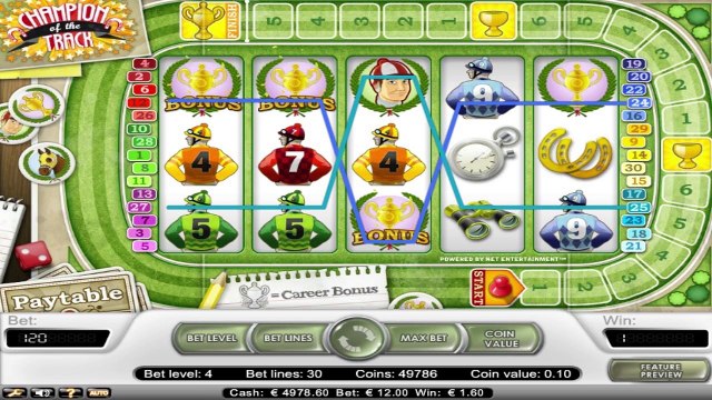Champion of the Track™ von NetEnt | Kostenlos Spielautomat | AutomatenSpieleX.com