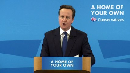 Cameron: 'Everyone who works can have a home of their own'