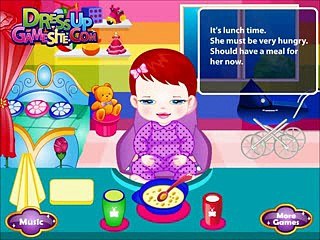 Baby Lulu Caring - Baby game play videos