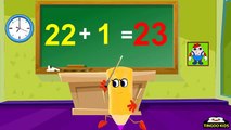 HomeSchool Tutorial   Learn To Add 22 Table   Kids Math Education (English Language)