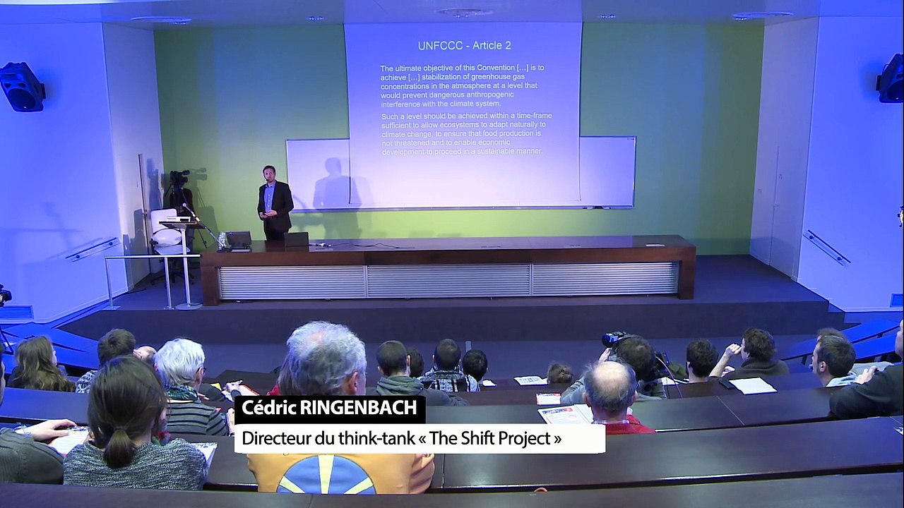 L’Ecole Centrale Nantes reçoit Cédric Ringenbach sur le thème " Le changement climatique : politiques énergétiques et scénario d'évolution "