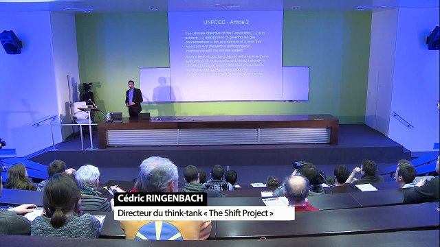 L’Ecole Centrale Nantes reçoit Cédric Ringenbach sur le thème Le changement climatique : politiques énergétiques et scénario d'évolution