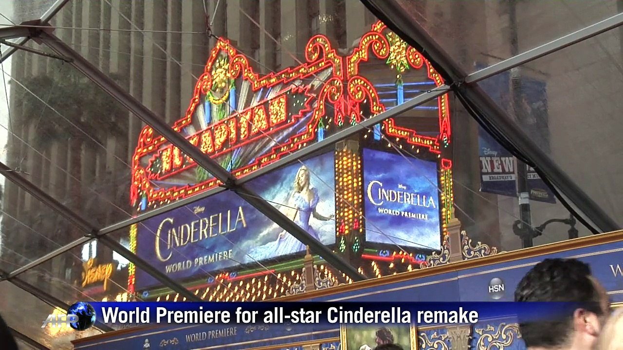 World Premiere for all-star Cinderella remake