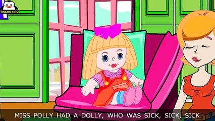 Miss Polly Had A Dolly   Children Songs In English With Lyrics