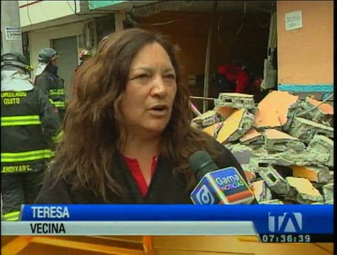 Un herido y daños materiales deja explosión al sur de Quito