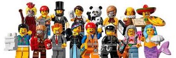 Lego collectible minifigures- Lego movie - Part 2 the male chars