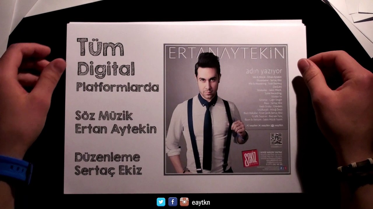 Ertan Aytekin - Adın Yazıyor ( Official Hand Made Video)
