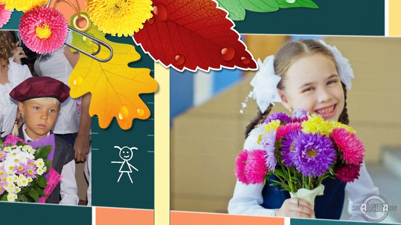 Школьная видео  виньетка  Выпускной начальной школы  Graduation Elementary School  Proshow Producer