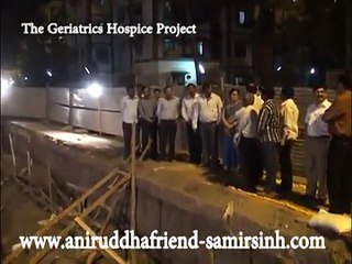 Bapu's Visit to Geriatircs Hospice Project, Juinagar