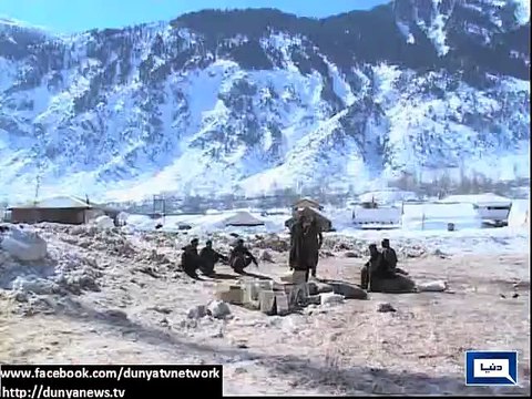 Dunya News - Snow fall continue in northern areas of Pakistan