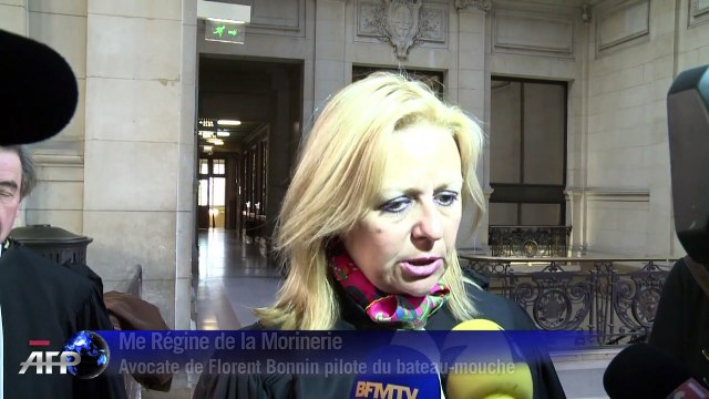 Naufrage mortel sur la Seine: le pilote d'un bateau-mouche jugé